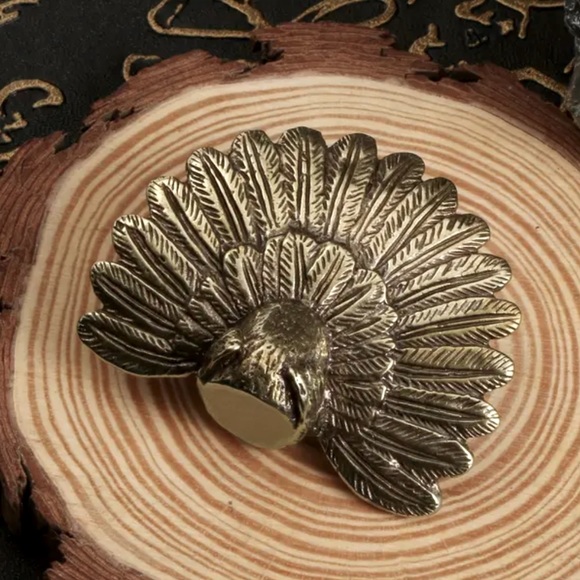 COPY - Collectible solid brass Peacock - Picture 2 of 7